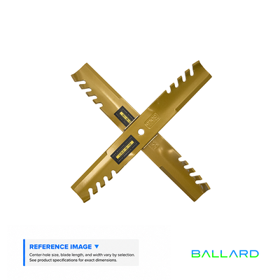 X-BLADE Dual Blade Kit: 21" Long, 15/16" Center Hole, 2.5" Wide (Three Blade System)